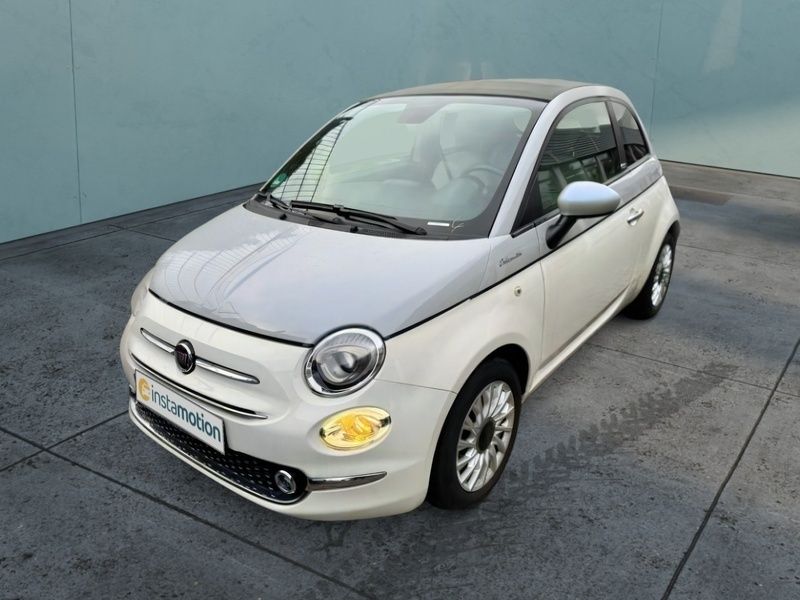 Weiß Gebraucht 2021 Fiat 500C Dolcevita Cabrio | 14.400 € (Fairer Preis) - Bild 1/4