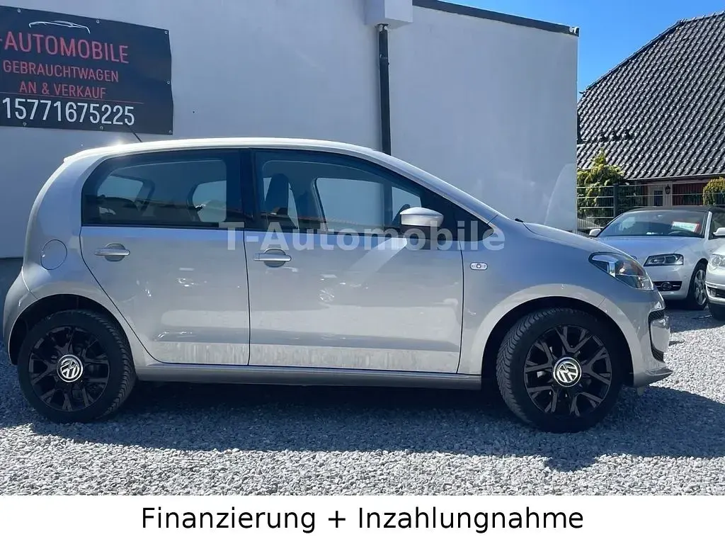 Gebraucht VW up! 60 PS (44 kW) 2014 Silber Kleinwagen