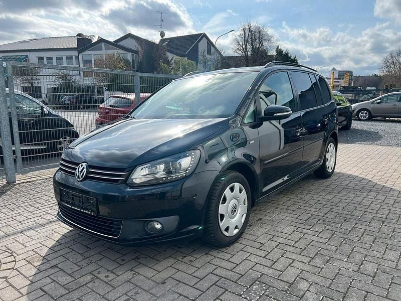 Gebraucht VW Touran Match 105 PS (77 kW) 2013 Schwarz Van / Kleinbus