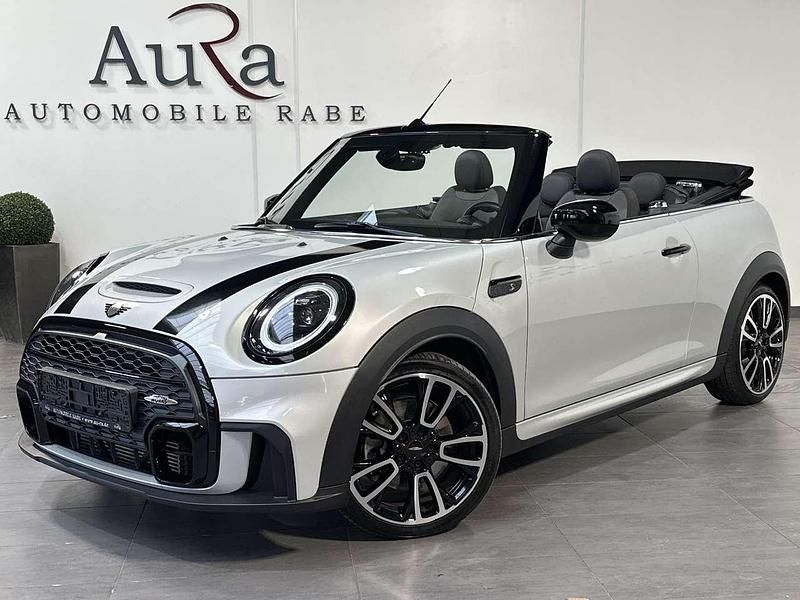 White silver Gebraucht 2022 Mini John Cooper Works Cabriolet Cabrio | 28.749 € (Superpreis) - Bild 1/4