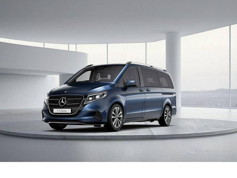 Blau Gebraucht 2024 Mercedes V250 Style Van / Kleinbus | 68.990 € - Bild 1/4