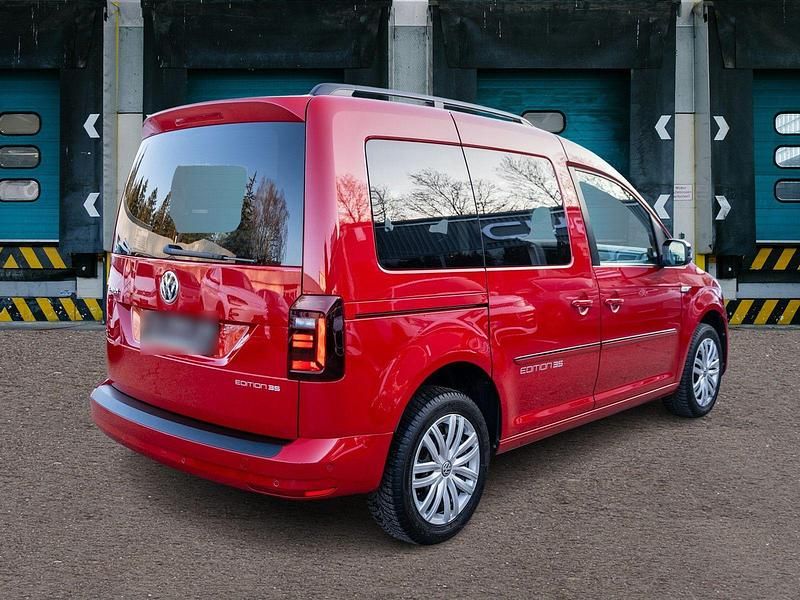 Gebraucht VW Caddy Edition 150 PS (110 kW) 2019 Rot Van / Kleinbus