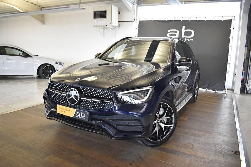 Gebraucht Mercedes GLC400d AMG line 330 PS (242 kW) 2020 Blau SUV