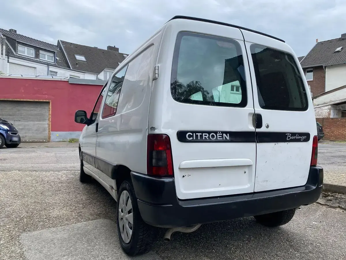 Gebraucht Citroën Berlingo 75 PS (55 kW) 2003 Weiß Van / Kleinbus