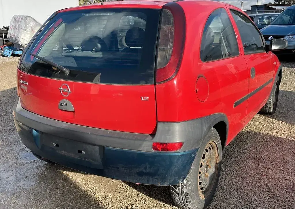 Gebraucht Opel Corsa 75 PS (55 kW) 2003 Rot Kleinwagen