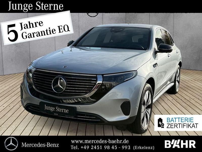 Lack hightechsilber (metallic) Gebraucht 2022 Mercedes EQC400 SUV | 37.750 € (Fairer Preis) - Bild 1/4