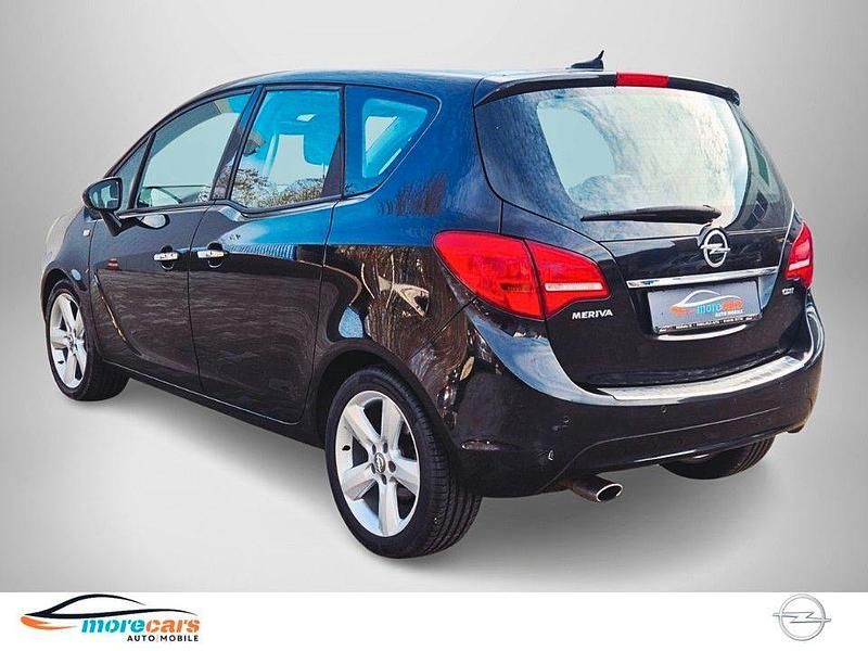 Gebraucht Opel Meriva Innovation 131 PS (96 kW) 2011 Schwarz Van / Kleinbus