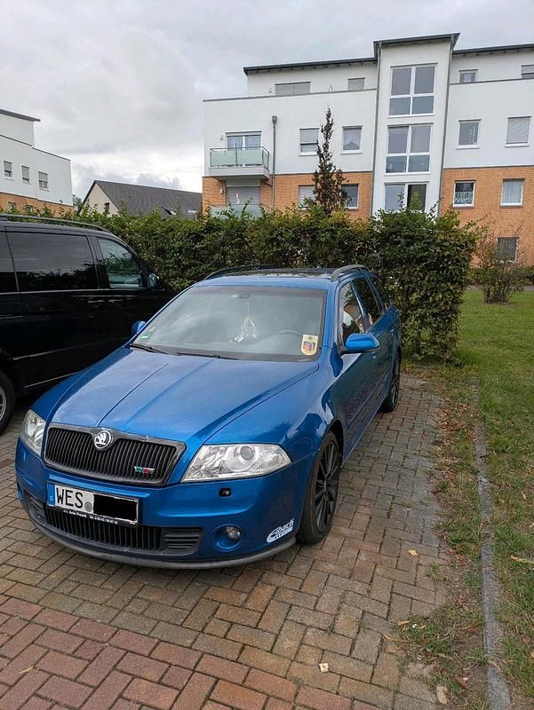 Blau Gebraucht 2007 Skoda Octavia vRS Kombi | 4.350 € (Fairer Preis) - Bild 1/4