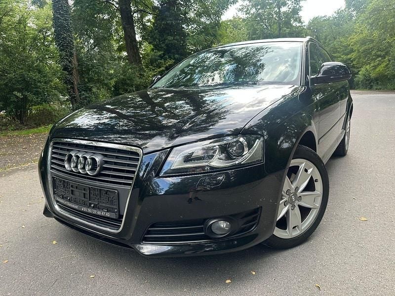 Schwarz Gebraucht 2009 Audi A3 Sportback Ambition Kombi | 6.890 € (Fairer Preis) - Bild 1/4