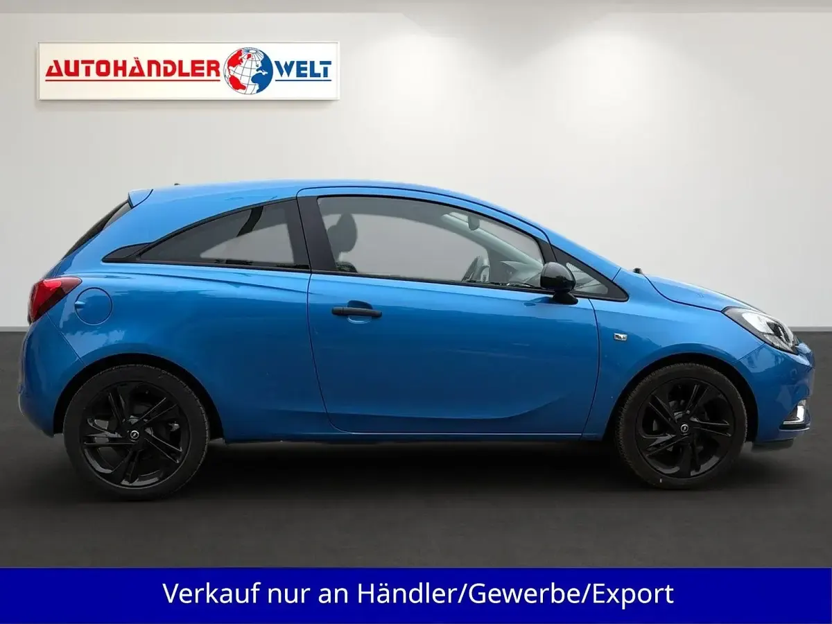 Gebraucht Opel Corsa 90 PS (66 kW) 2015 Blau Kleinwagen
