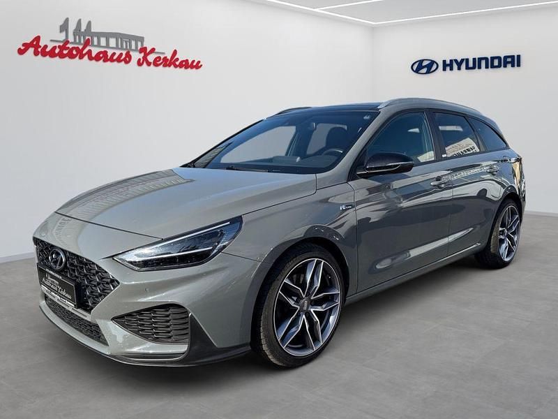 Shadow grey uni Gebraucht 2020 Hyundai i30 N Line Kombi | 18.950 € (Fairer Preis) - Bild 1/4