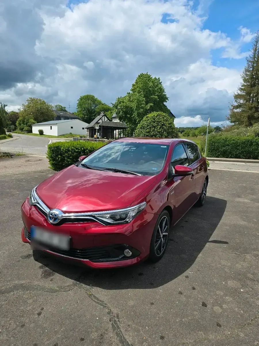 Gebraucht Toyota Auris Hybrid 136 PS (100 kW) 2017 Rot Kombi