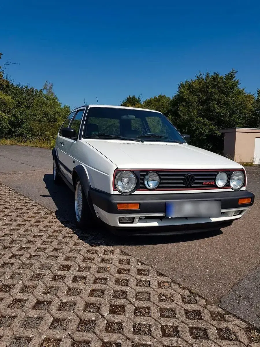 Gebraucht VW Golf II GTI 160 PS (117 kW) 1990 Weiß Kleinwagen