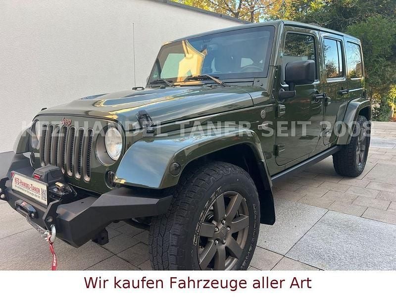 Gebraucht Jeep Wrangler Unlimited 200 PS (147 kW) 2016 Sarge green SUV
