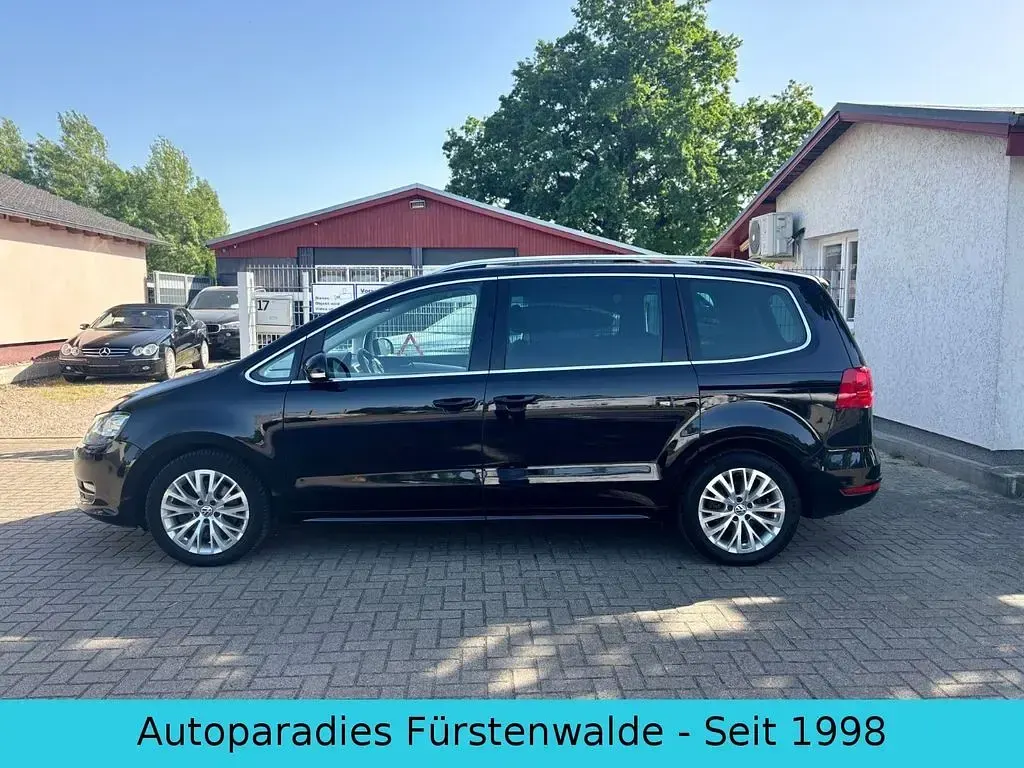 Brugt VW Sharan Highline 140 HK (102 kW) 2012 Sort MPV