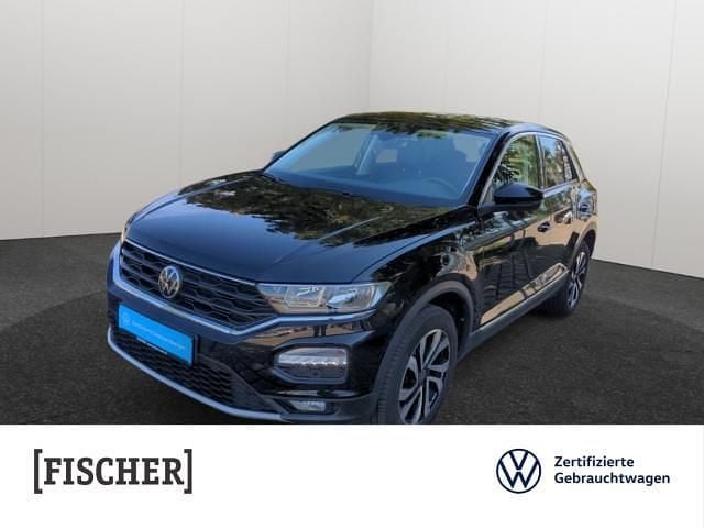 Schwarz Gebraucht 2021 VW T-Roc Active SUV | 25.876 € (Fairer Preis) - Bild 1/4