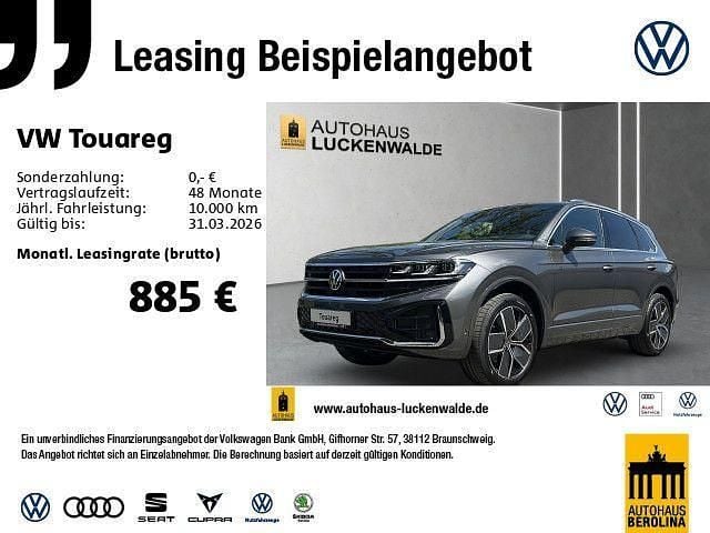 Grau Gebraucht 2025 VW Touareg R-line SUV | 72.959 € (Superpreis) - Bild 1/4