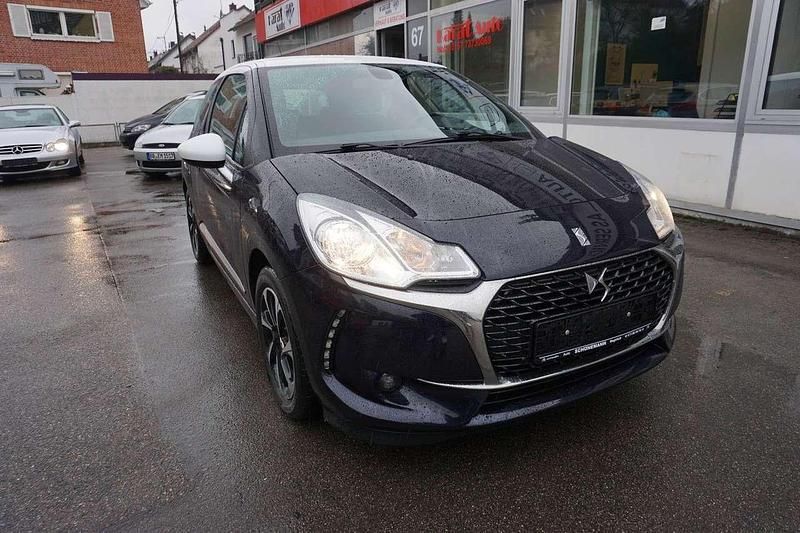 Gebraucht DS Automobiles DS3 So Chic 110 PS (80 kW) 2017 Blau Kleinwagen