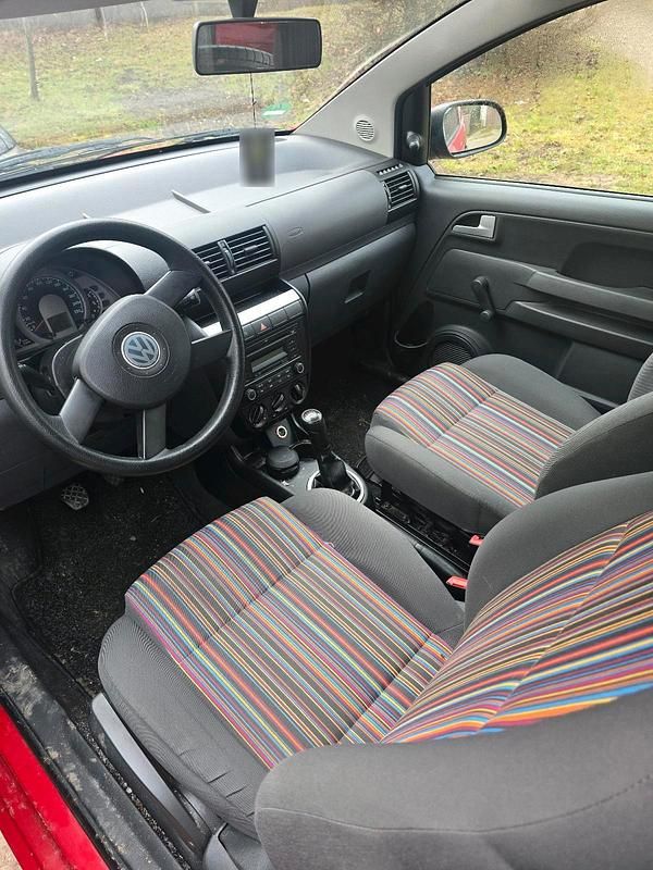 Gebraucht VW Fox 2006 Rot Kleinwagen