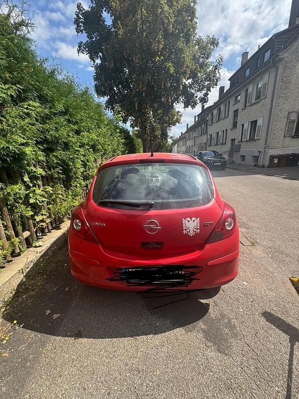 Rot Gebraucht 2006 Opel Corsa Kleinwagen | 1.350 € - Bild 1/4