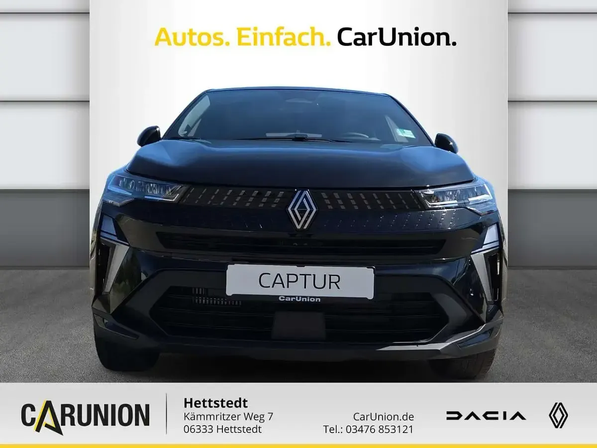 Neu Renault Captur 91 PS (66 kW) 2025 Black pearlschwarz metallic SUV