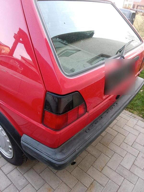 Gebraucht VW Golf II 50 PS (36 kW) 1991 Rot Kleinwagen