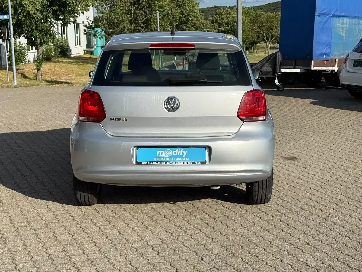 Gebraucht VW Polo Trendline 60 PS (44 kW) 2009 Silber Kleinwagen