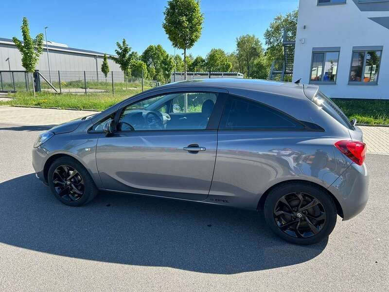 Grau Gebraucht 2015 Opel Corsa Kleinwagen | 7.400 € (Etwas zu teuer) - Bild 1/4