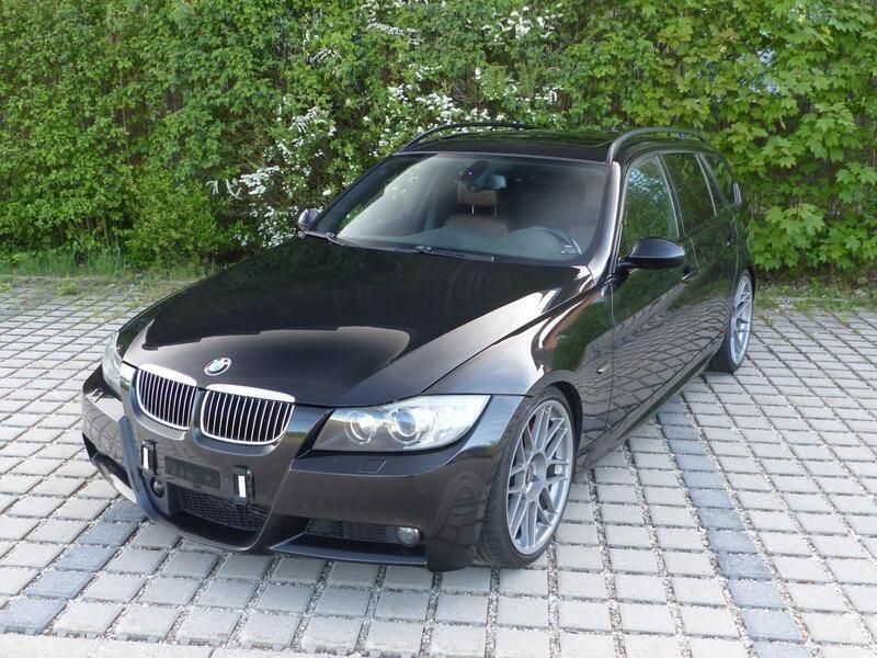 Schwarz Gebraucht 2007 BMW 335 Comfort Edition Kombi | 14.499 € (Fairer Preis) - Bild 1/4