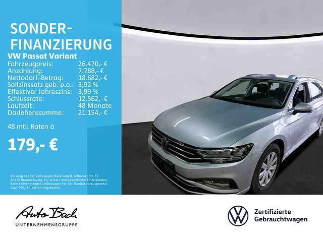 Gebraucht VW Passat Business 200 PS (147 kW) 2022 Silber (scale silver metallic) Kombi