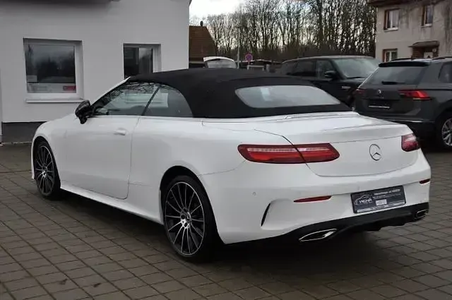 Brugt Mercedes E450 AMG 367 HK (269 kW) 2019 Hvid Cabriolet