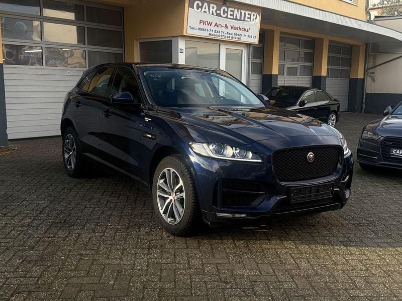 Gebraucht Jaguar F-Pace R-Sport 179 PS (131 kW) 2020 Blau SUV