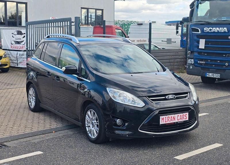 Schwarz Gebraucht 2011 Ford Grand C-Max Titanium Van / Kleinbus | 3.750 € (Fairer Preis) - Bild 1/4