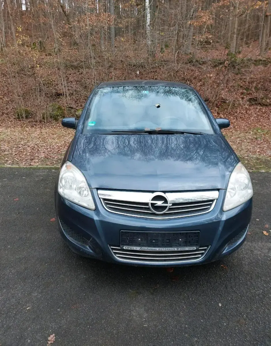 Gebraucht Opel Zafira 140 PS (102 kW) 2009 Blau Van / Kleinbus