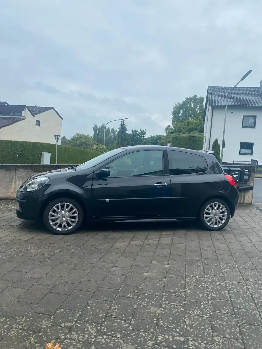 Gebraucht Renault Clio III 75 PS (55 kW) 2008 Schwarz Kleinwagen