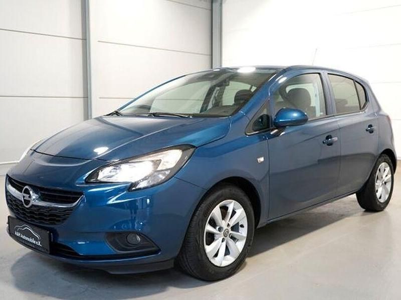 Gebraucht Opel Corsa 101 PS (74 kW) 2016 Blau Kleinwagen