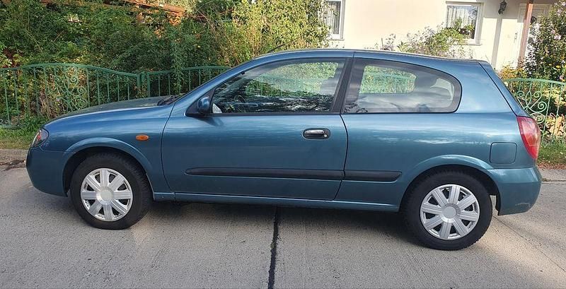Blau Gebraucht 2003 Nissan Almera Acenta Limousine | 2.500 € (Fairer Preis) - Bild 1/4