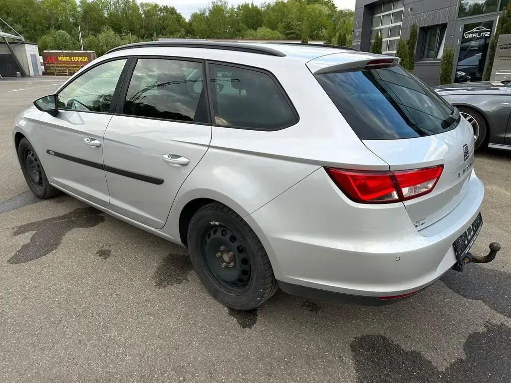 Gebraucht Seat Leon ST Reference 110 PS (80 kW) 2015 Silber Kombi