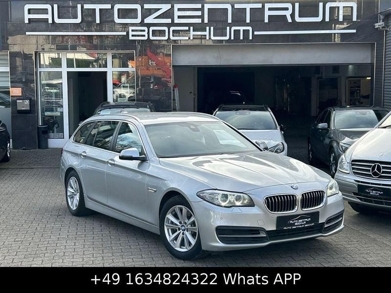 Silber Gebraucht 2014 BMW 520 Comfort Edition Kombi | 9.471 € (Guter Preis) - Bild 1/4