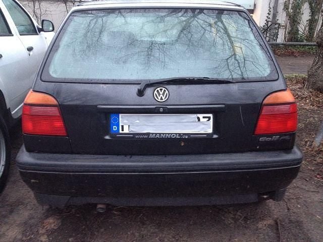 Gebraucht VW Golf III 122 PS (89 kW) 1992 Schwarz metallic Kleinwagen