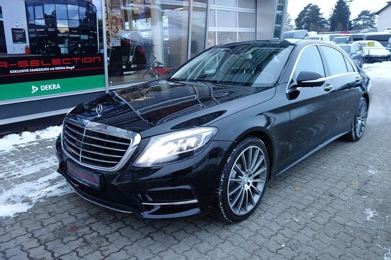 Obsidianschwarz Gebraucht 2015 Mercedes S350 AMG line Limousine | 41.800 € (Etwas zu teuer) - Bild 1/4