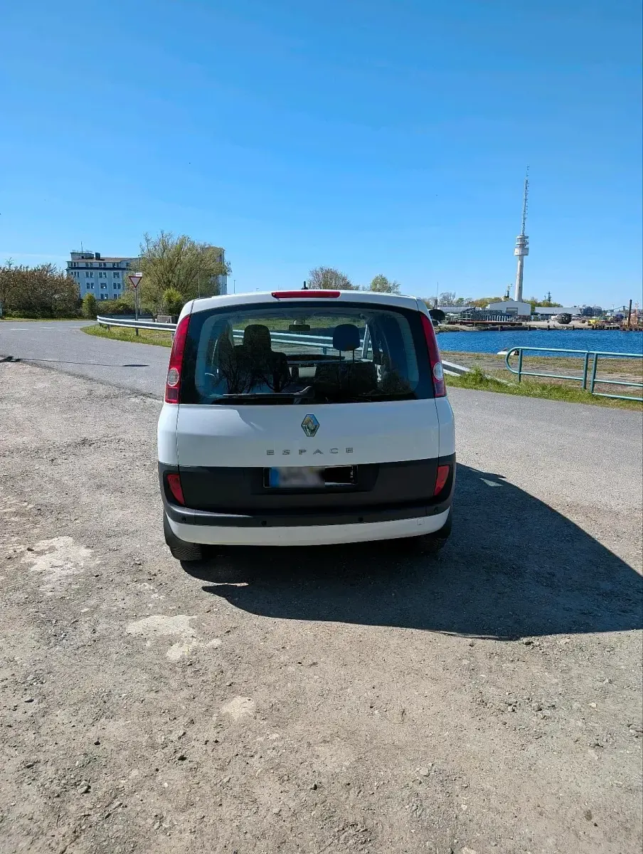 Begagnad Renault Espace 170 HK (125 kW) 2005 Vit Minibuss