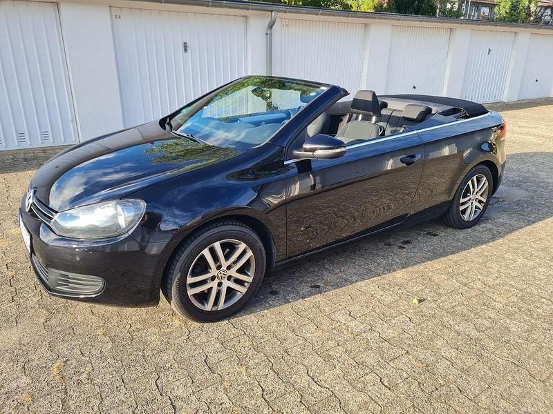 Schwarz Gebraucht 2012 VW Golf Cabriolet Cabrio | 5.700 € (Fairer Preis) - Bild 1/4