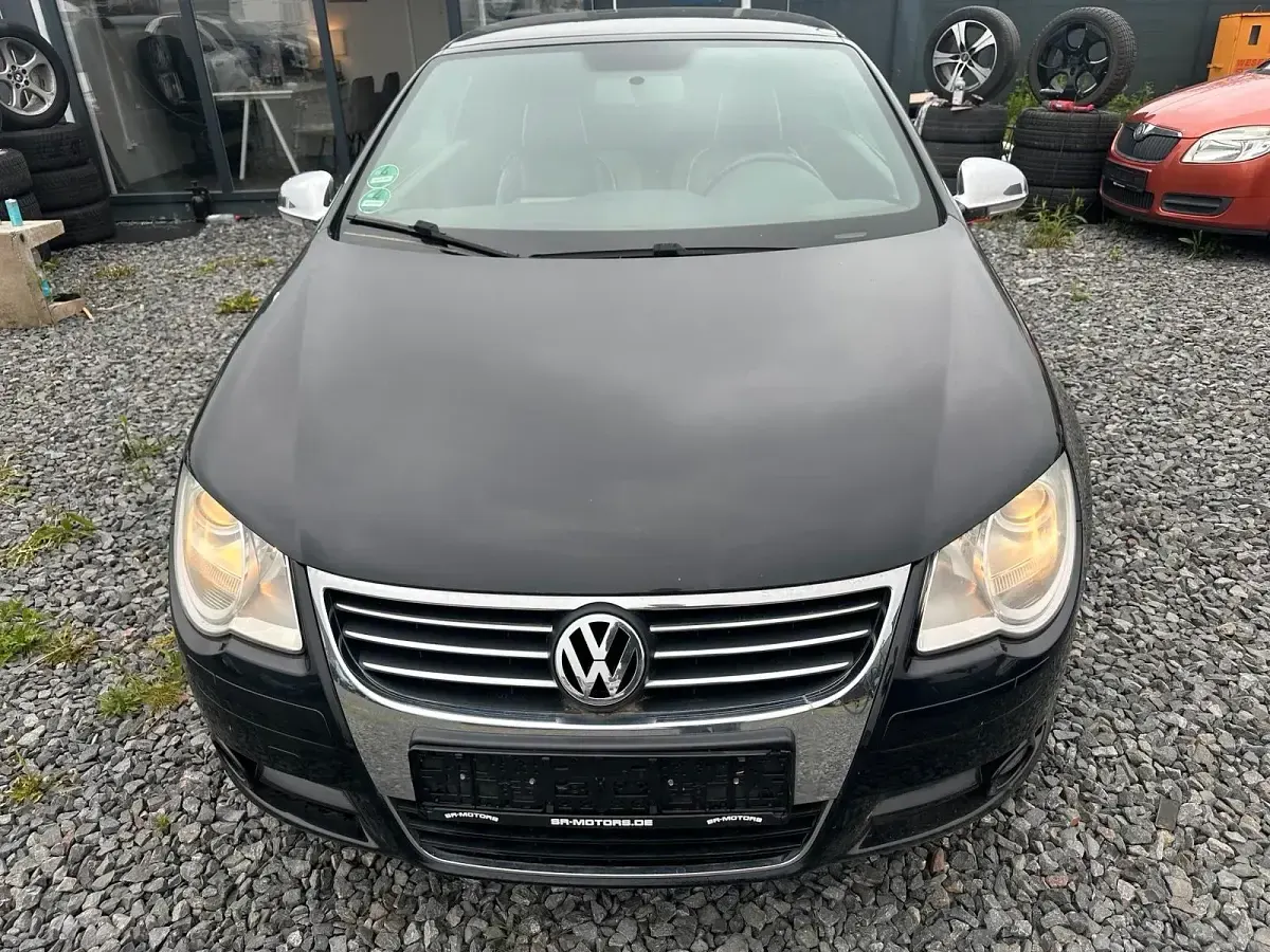 Brugt VW Eos Individual 140 HK (102 kW) 2007 Sort Cabriolet