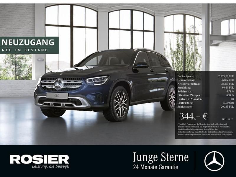 Blau / cavansitblau Gebraucht 2021 Mercedes GLC300 Exclusive SUV | 39.775 € (Fairer Preis) - Bild 1/4