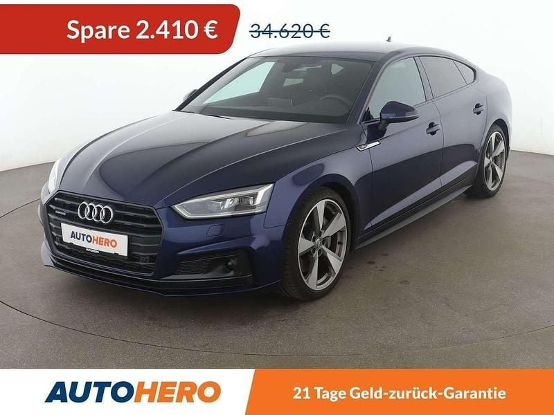 Navarrablau Gebraucht 2019 Audi A5 S-Line Coupé | 32.210 € (Guter Preis) - Bild 1/3