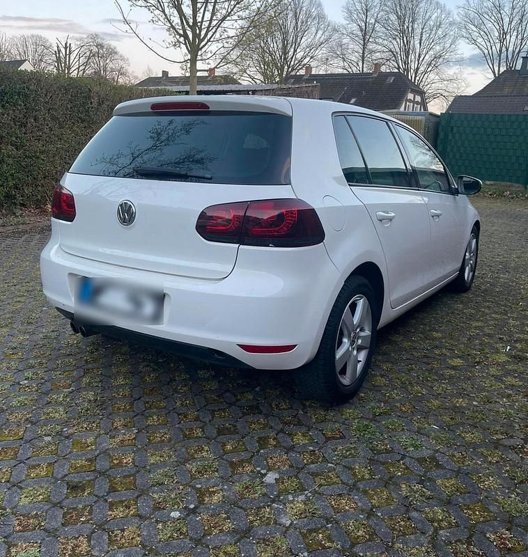 Gebraucht VW Golf VI Sport 2010 Weiß Kleinwagen