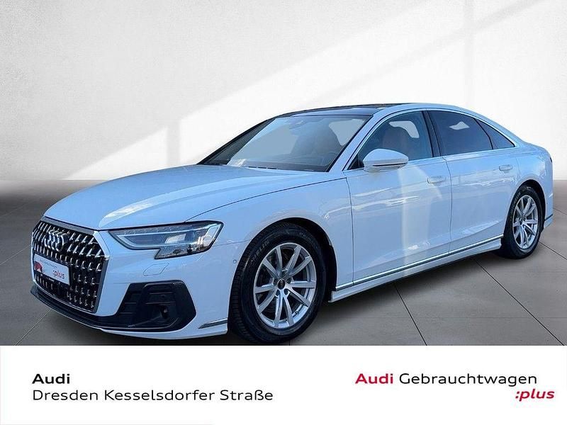 Gebraucht Audi A8 Ambiente 286 PS (210 kW) 2023 Gletscherweiß metallic Limousine