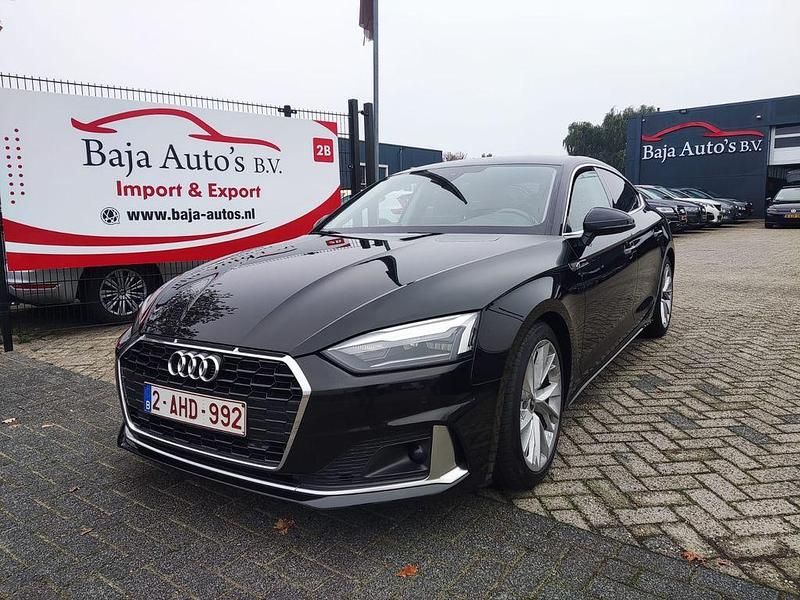 Schwarz Gebraucht 2021 Audi A5 Sportback Advanced Kleinwagen | 21.468 € (Fairer Preis) - Bild 1/4