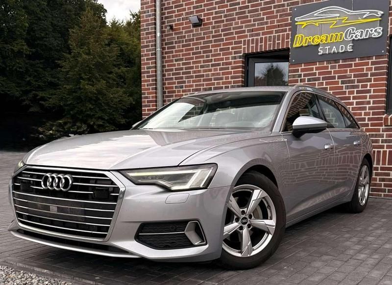 Silber Gebraucht 2021 Audi A6 Sport Kombi | 25.450 € (Guter Preis) - Bild 1/4